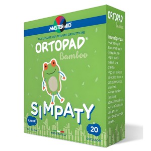 Master-Aid Ortopad  Simpaty Junior Παιδικά Οφθαλμικά Αυτοκόλλητα Έως 2 Ετών 67x50mm, 20τμχ