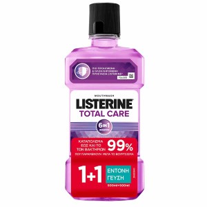 Listerine Total Care Στοματικό Διάλυμα, 500ml (1+1 Δώρο)