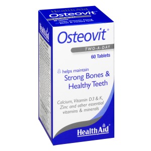 Health Aid Osteovit Συμπλήρωμα Διατροφής Συνδυασμός Βιταμινών & Μετάλλων για την Οστεοπόρωση, 60tabs