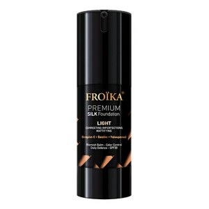 Froika Premium Silk Light Foundation SPF30 με Βιταμίνη C, Εκτοΐνη & Υαλουρονικό, 30ml
