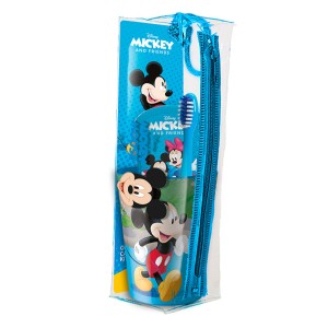 Mr.White Promo Mickey Mouse Οδοντόβουρτσα & Οδοντόκρεμα 75ml & Ποτήρι, 1σετ