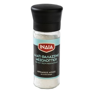 ΙΝΔΙΑ ΑΛΑΤΙ ΘΑΛΑΣΣΙΝΟ ΜΕΣΟΛΟΓΓΙΟΥ 70gr. - (ΜΥΛΟΣ)