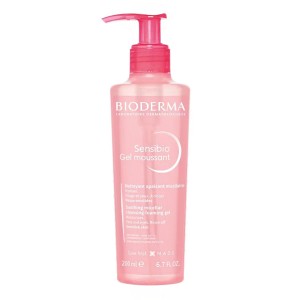 Bioderma Sensibio Gel Moussant Απαλό Τζελ Καθαρισμού & Αφαίρεσης Μακιγιάζ για Ευαίσθητο Δέρμα, 200ml