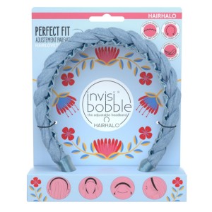 Invisibobble Hairhalo Headband Flores & Bloom Στέκα Μαλλιών Φαρδιά, 1τμχ