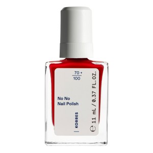 Korres No No Nail Polish Βερνίκι Νυχιών 51 True Red, 11ml