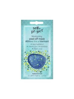 Selfie Project Peel-off mask 12ml #Shine like a Mermaid Ενυδατική Μάσκα Προσώπου, 12ml