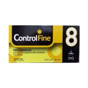 Project ControlFine Pen Needles 8mm 31G, 100τμχ