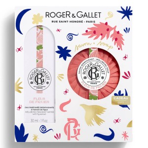 Roger & Gallet Εορταστικό Σετ Fleur De Figuier Eau Parfumée Bienfaisante 30ml + Δώρο Fleur De Figuier Σαπούνι 100g