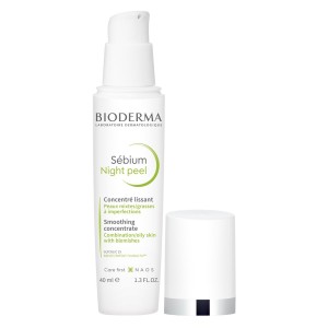 Bioderma Sebium Night Peel Απαλό Peeling σε Μορφή Τζελ Κρέμας για Μεικτό προς Λιπαρό Δέρμα με Ατέλειες, 40ml
