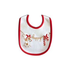 1από4 - 10% Chicco Σαλιάρα Βαμβακερή Happy Xmas Special Editon 1τεμ