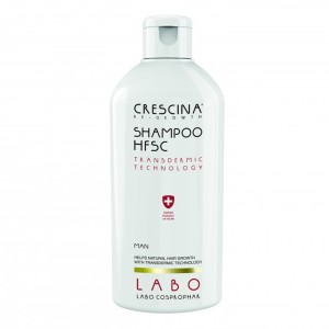 Crescina HFSC Transdermic Shampoo Man Σαμπουάν για την Αντιμετώπιση της Αραίωσης & της Τριχόπτωσης, 200ml