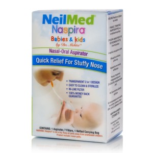 NeilMed Naspira Babies & Kids Ρινικος Αναρροφητήρας για Βρέφη & Παιδιά, 1τμχ