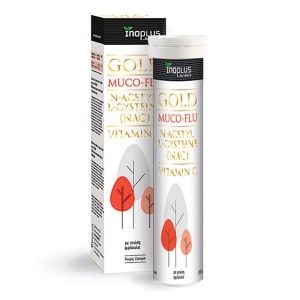 InoPlus Gold Muco Flu Συμπλήρωμα Διατροφής Για Το Ανοσοποιητικό Σύστημα, 20eff.tabs