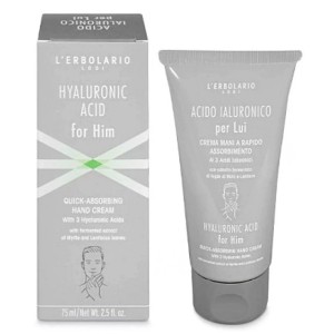 LErbolario Acido Ιaluronico Ανδρική Κρέμα Χεριών, 75ml