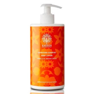 Garden Body Lotion Vanilla Γαλάκτωμα Σώματος με Άρωμα Βανίλια, 500ml