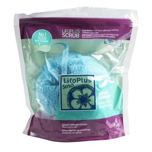 Lifoplus Scrub Σφουγγάρι Απολέπισης Σιέλ, 1τμχ