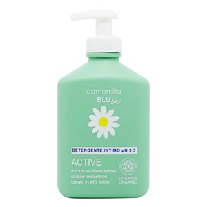 Camomilla Blu Bio Active Intimate Wash Υγρό Καθαρισμού για την Ευαίσθητη Περιοχή, 300ml