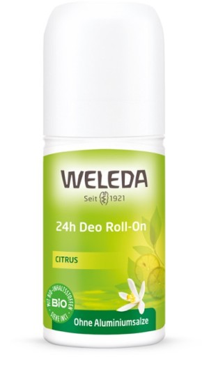 Weleda Αποσμητικό Roll-On 24ωρης Προστασίας Κίτρο, 50ml