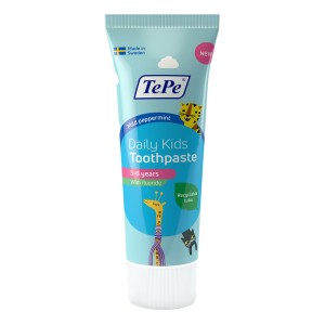 TePe Daily Kids Οδοντόκρεμα για Παιδιά από 3-6 ετών, 75ml