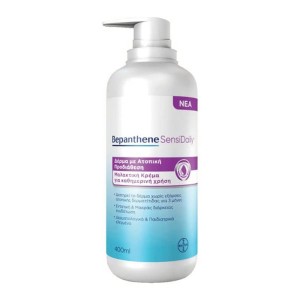Bayer Bepanthene Sensidaily Cream Μαλακτική Κρέμα Καθημερινής Χρήσης για Δέρμα με Ατοπική Προδιάθεση, 400ml