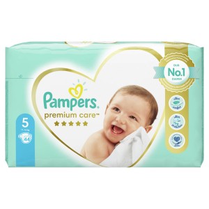 Pampers Premium Care No 5 (11-18 kg), 44 τμχ