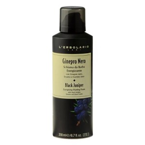 LErbolario Ginepro Nero Black Juniper Shaving Foam Αφρός Ξυρίσματος, 200ml 