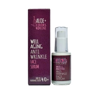 Aloe Colors Well Aging Antiwrinkle Face Serum για Λάμψη & Ανόρθωση της Επιδερμίδας, 30ml