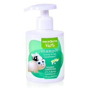 Macrovita Παιδικό Σαμπουάν με Bρώμη & Mέλι, 300ml