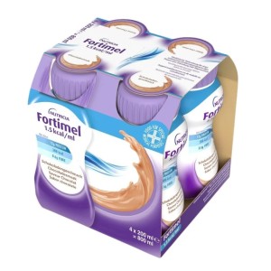 Nutricia Fortimel Protein 1,5kcal Βανίλια Θρεπτικό Συμπλήρωμα Διατροφής σε Υγρή Μορφή Υψηλής Περιεκτικότητας σε Πρωτεϊνη, 4 x 20