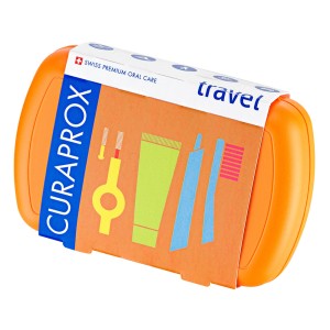 Curaprox Travel Set Πορτοκαλί, 1σετ
