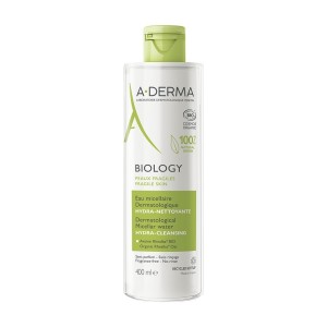 A-Derma Biology Νερό Ντεμακιγιάζ με Μικύλλια για Πρόσωπο & Μάτια, 400ml
