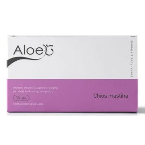 Genomed Aloe G Chios Mastiha Συμπλήρωμα Διατροφής που Συνδυάζει τις Ευεργετικές Ιδιότητες της Οργανικής Αλόης και της Μαστίχας, 30 ταμπλέτες