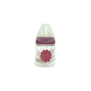 Suavinex 3P +0m μπιμπερό με σιλικόνη one size 150ml pink 1 Τεμάχιο