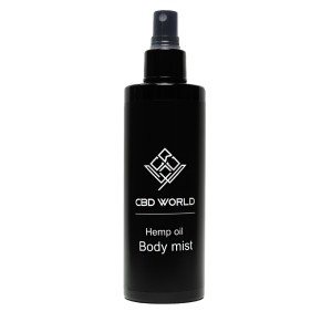 CBD World Hemp Oil Body Mist Σπρέι Σώματος, 200ml