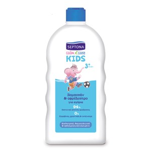 Septona Calm n Care Kids Παιδικό Σαμπουάν & Αφρόλουτρο για Αγόρια, 750ml