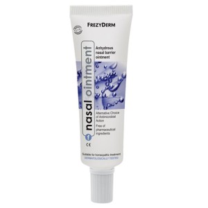 Frezyderm Nasal Ointment Άνυδρη Ρινική Αλοιφή για Αντιμετώπιση Ερεθισμών & Ενίσχυσης Επιδερμικού Φραγμού, 15ml