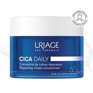 Uriage Cica Daily Repairing Cream Concentrate Καθημερινή Ενυδατική Φροντίδα Χωρίς Άρωμα, 50ml