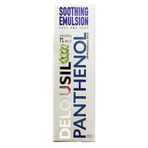 Delousil Panthenol Soothin Emulsion Γαλάκτωμα Προσώπου & Σώματος με Iσχυρούς Eνυδατικούς Παράγοντες με Πανθενόλη, 200ml