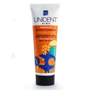 Intermed Unident Kids Toothpaste 1000ppm Οδοντόκρεμα με Γεύση Τσιχλόφουσκα για 2+ Ετών, 50ml
