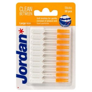 Jordan Clean Between Sticks Large Μεσοδόντια Βουρτσάκια, 20 τμχ