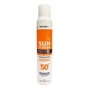 Frezyderm Sunscreen Mousse Προσώπου και Σώματος SPF50, 200ml
