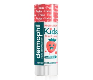 Dermophil Kids Stick Χειλιών για Παιδιά με Γεύση Φράουλα, 4gr