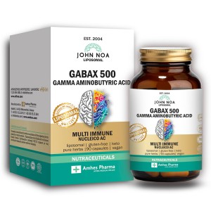 Eifron John Noa Gabax 500 Gamma Aminobutyric Acid Ειδικό Συμπλήρωμα Διατροφής, 90 κάψουλες
