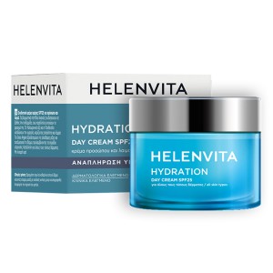 Helenvita Hydration Day Cream Ενυδατική Κρέμα Ημέρας SPF25 για Πρόσωπο και Λαιμό, 50ml