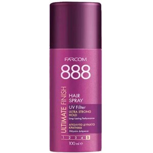 FARCOM SPRAY 888 LAC 100ml - (ULTRA STRONG HOLD)