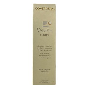 Coverderm Vanish Κρέμα  Ημέρας  Για Κοκκινίλες και Ευρυαγγείες , 30ml