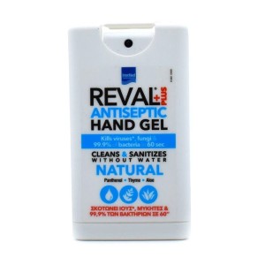 Intermed Reval Plus Natural Αντισηπτικό Gel Χεριών, 15ml