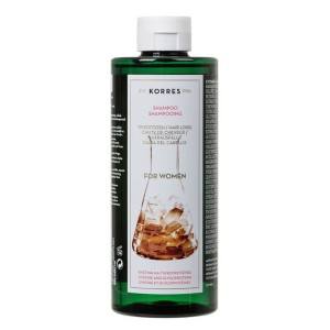 Korres Κυστίνη + Γλυκοπρωτεϊνες Σαμπουάν Κατά Της Τριχόπτωσης Για Γυναίκες, 400ml