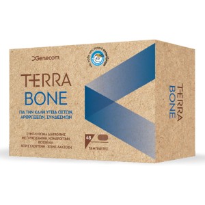 Genecom Terra Bone Για Καλή Υγεία Οστών, Αρθρώσεων & Συνδέσμων, 48ταμπλέτες