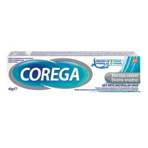 COREGA ΚΡΕΜΑ ΟΔΟΝΤΟΣΤΟΙΧΙΑΣ 40gr - (EXTRA STRONG)